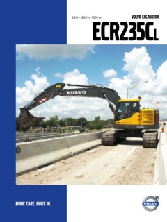 Volvo CE ECR235CL Specifications