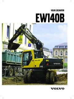 Volvo CE EW140B Specifications