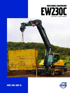Volvo CE EW230C Specifications