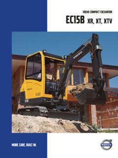 Volvo CE EC15B XTV Specifications