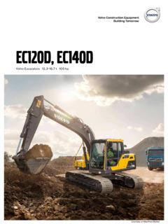 Volvo CE EC120D Specifications