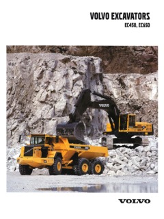 Volvo CE EC450 Specifications