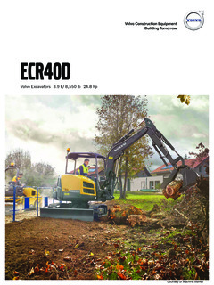 Volvo CE ECR40D Specifications