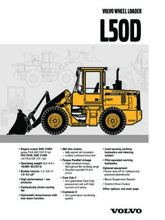 Volvo CE L50D Specifications