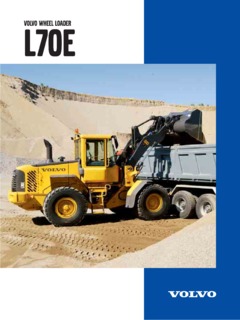 Volvo CE L70E Specifications