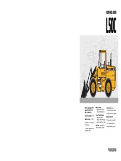 Volvo CE L50C Specifications