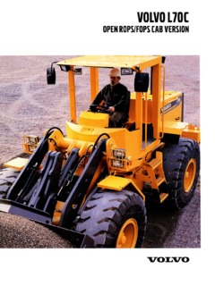 Volvo CE L70C Specifications