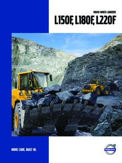 Volvo CE L180F High-Lift Specifications