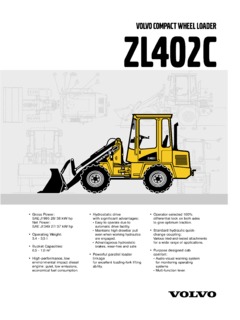 Volvo CE ZL402C Specifications