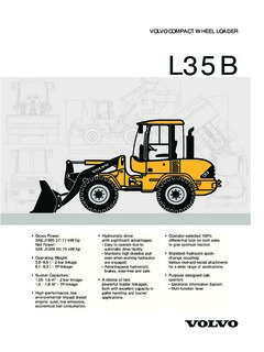 Volvo CE L35B TP-Linkage Specifications