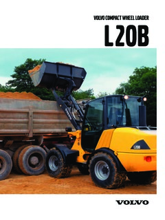 Volvo CE L20B Specifications