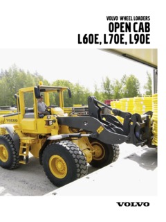 Volvo CE L90E Specifications