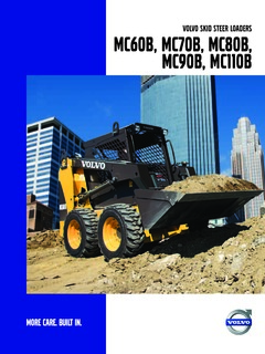 Volvo CE MC90B Specifications