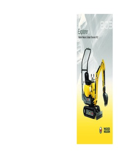 Wacker Neuson 803 Specifications