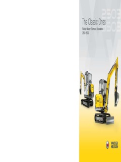 Wacker Neuson 3503 Specifications