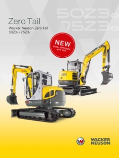 Wacker Neuson 75Z32 Specifications