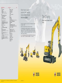 Wacker Neuson 14504 Specifications