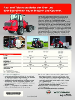 Weidemann 5080T Specifications