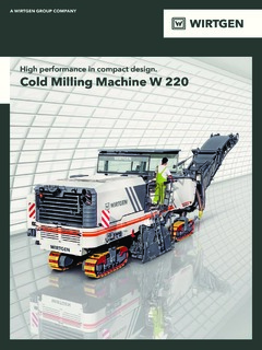 Wirtgen W 220 Specifications