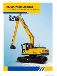 XCMG XE215CLL Specifications